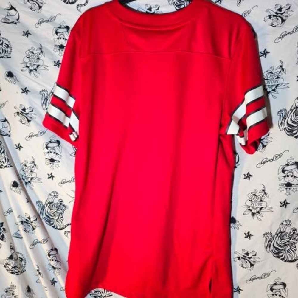 Adidas Texas Tech Red Raiders NIL Blank Nameplate Men's Football Jersey (Small) - Picture 6 of 6